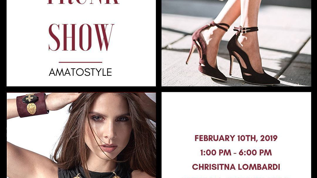 Trunk Show: CHRISTINA LOMBARDI X AMATO STYLE