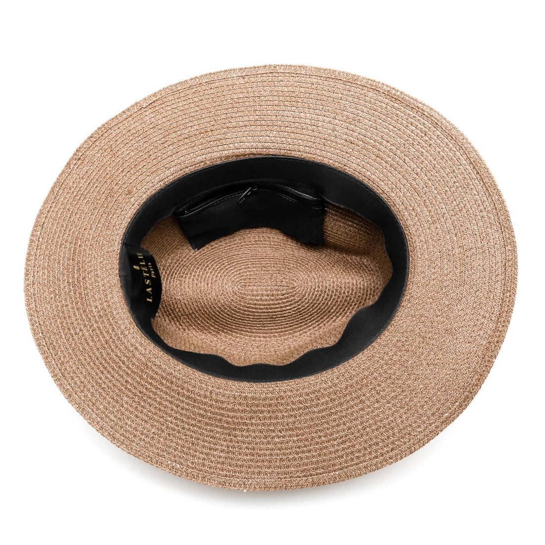 Portofino Paillette straw hat - Gold Hats Lastelier