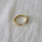 OPEN CZ CLAW RING Rings Katie Waltman Jewelry
