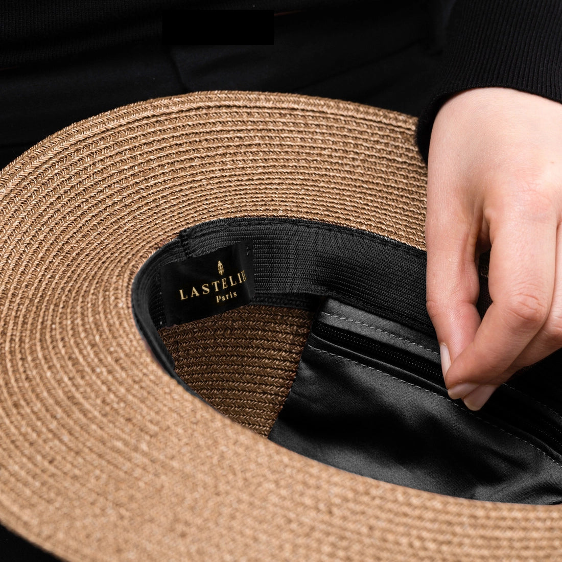 Portofino straw hat - White Hats Lastelier