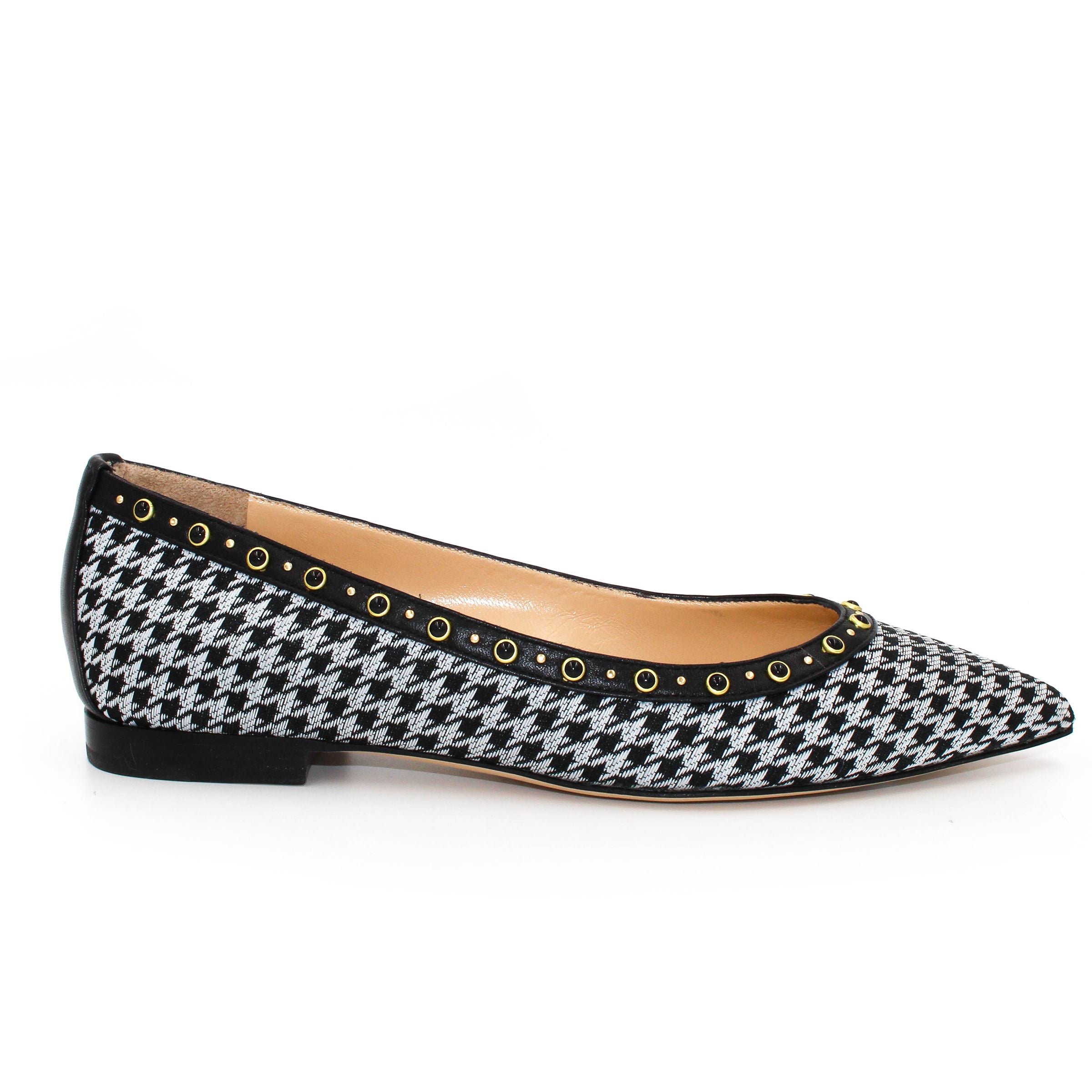 Florence Florence Christina Lombardi 36 Herringbone Tweed