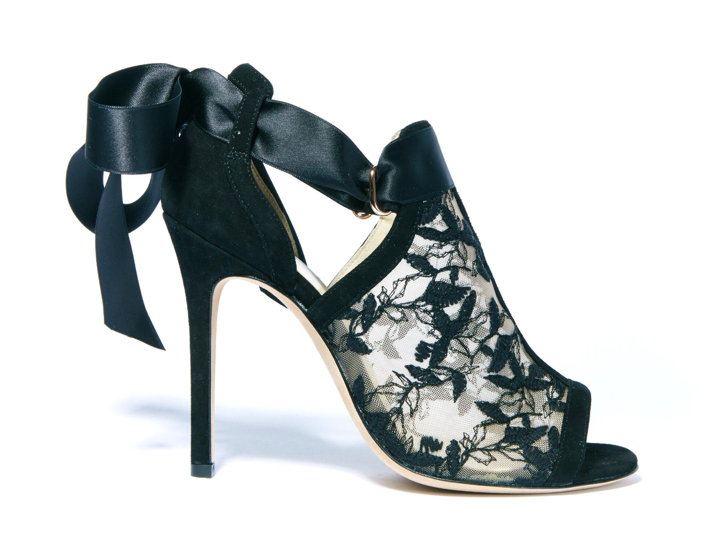 Gabriella Gabriella Christina Lombardi 36 Black Kid Suede