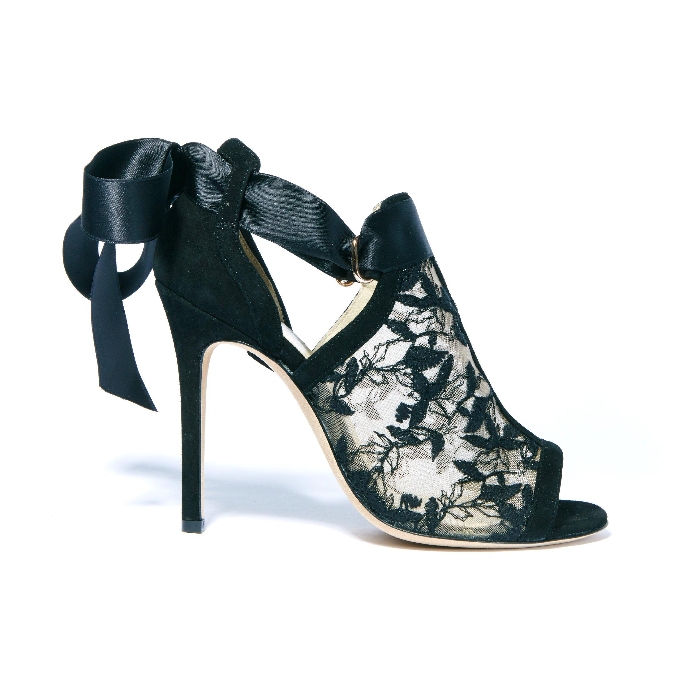 Gabriella Gabriella Christina Lombardi 36 Black Kid Suede