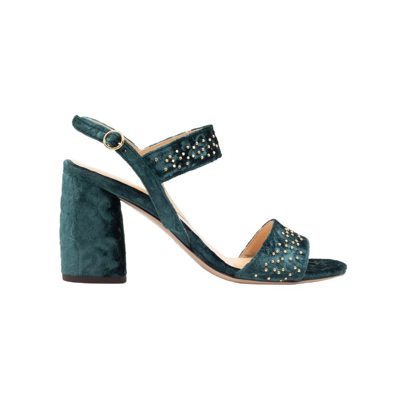 Emilia Emilia Christina Lombardi 36 Green Velvet