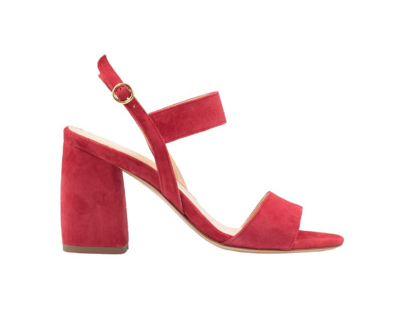 Emilia Emilia Christina Lombardi 36 Red Suede