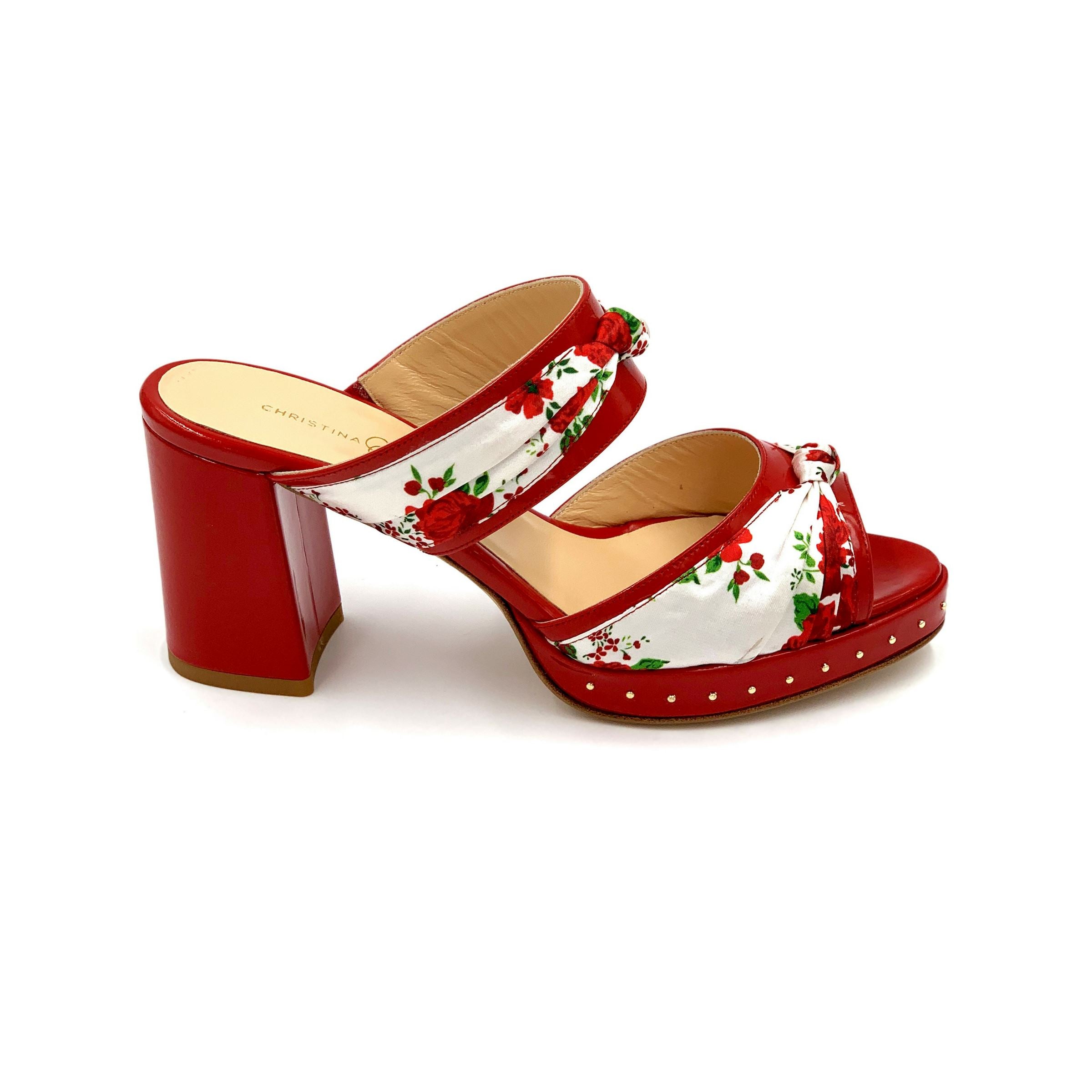 Serena Serena Christina Lombardi 36 Red Patent