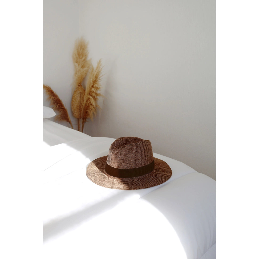 Portofino straw hat - Brown Hats Lastelier 