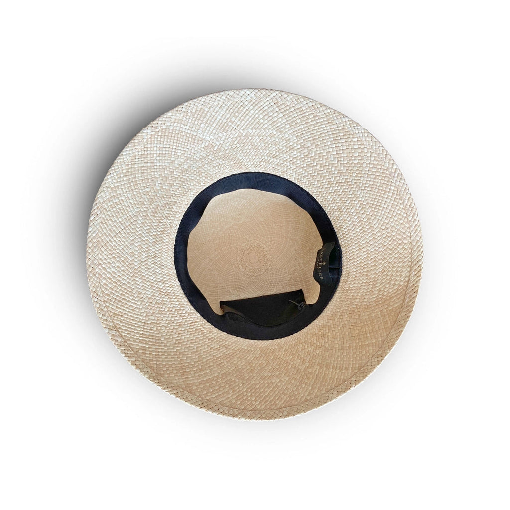 Panama Riviera straw hat - Black Hats Lastelier 