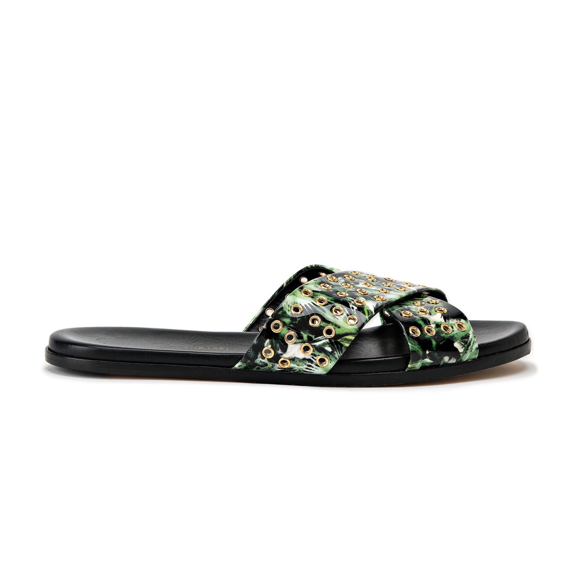 Aria Eyelet Aria Christina Lombardi 36 Green Leaf 